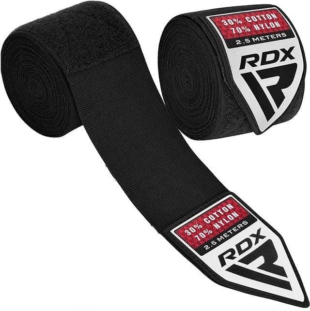 Бинти для боксу RDX Hand Wraps 2,5 м Black (3070040836)