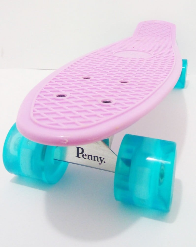 Пенниборд Penny Classic Pastel 22" светящиеся колеса Лиловый (2T2029)
