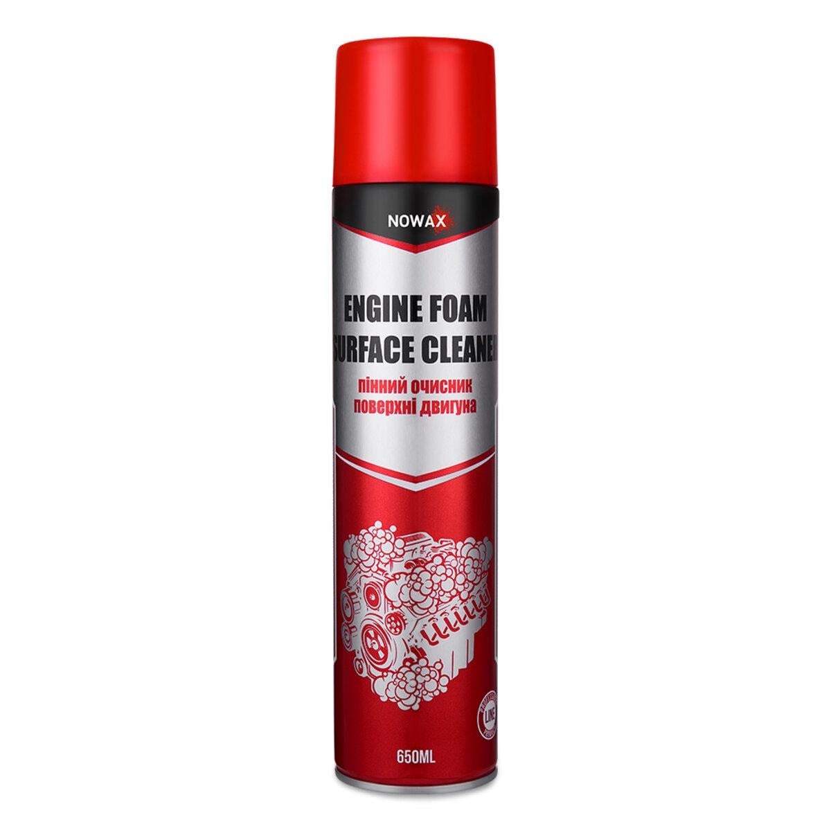 Очиститель поверхности двигателя Nowax Engine Foam Surface Cleaner пенный 650 мл (11105)