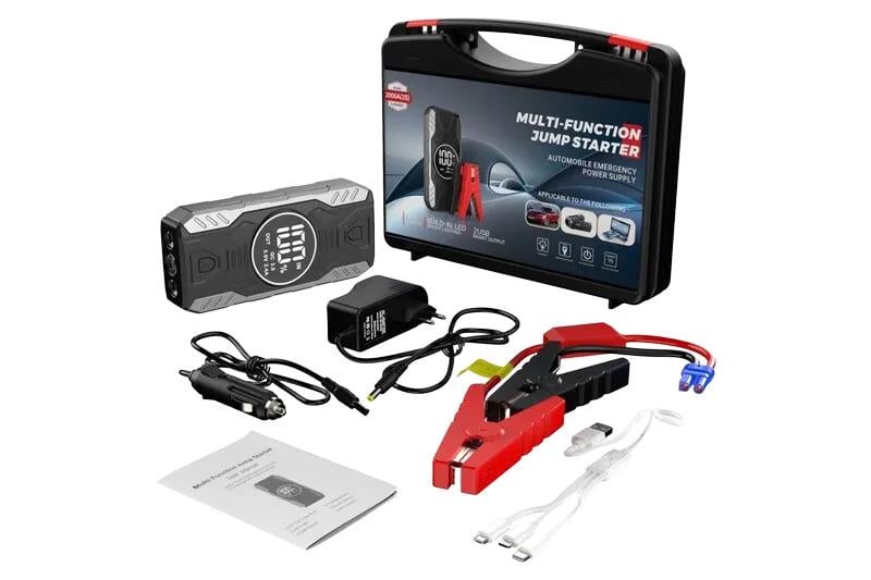 Пускозарядное устройство QY19 с встроенным фонариком 11900 мАh (45074-QY19_1510)