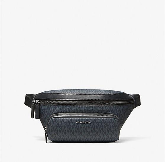 Мужская сумка кросс-боди Michael Kors Cooper Logo Admiral Blue (MK-797822)