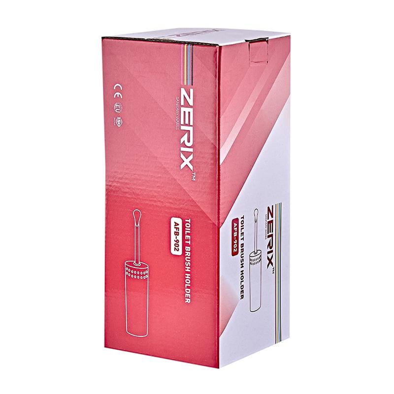 ᐉ Щетка для унитаза Zerix AFB-902 напольная (ZX5078) • Купить в