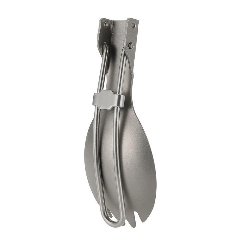 Ложка туристична Lixada Spork з чохлом Grey (82272) - фото 2