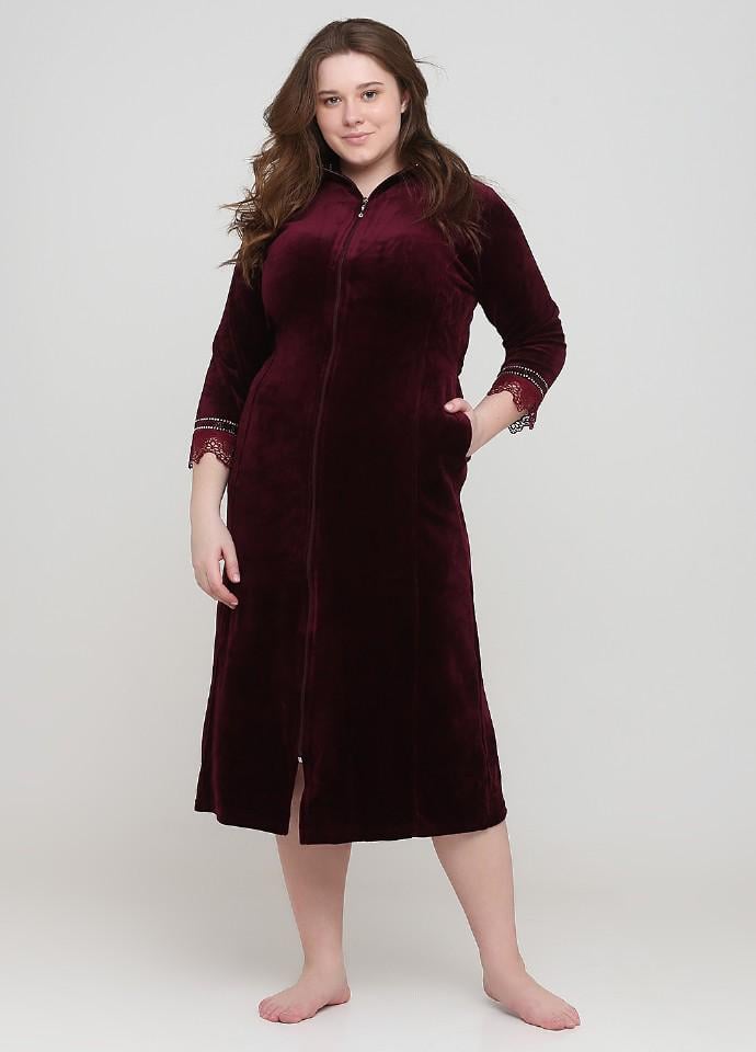 Халат Romeo Life Xl Бордовый (3568-06)