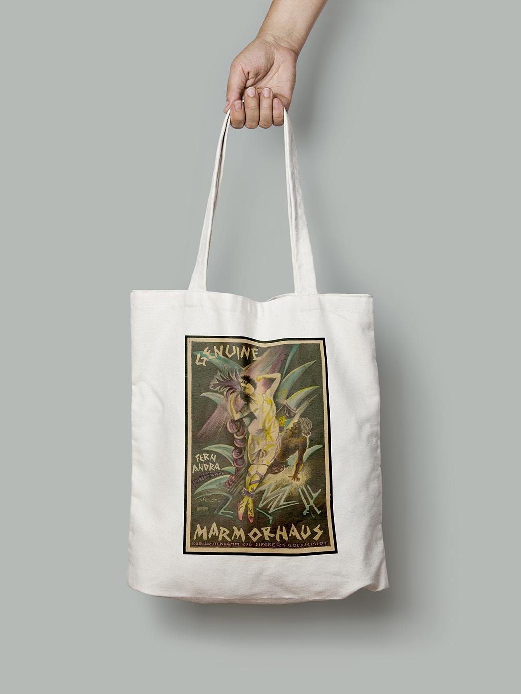 Эко-сумка Генуина - история вампира или Подлинное - история вампира 1920 г. Режиссёр Роберт Вине шопер (Afisha1857004_Bag)