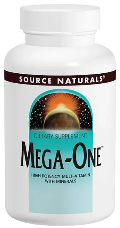 Комплекс мультивитаминный на каждый день Source Naturals Mega-One 90 таблеток