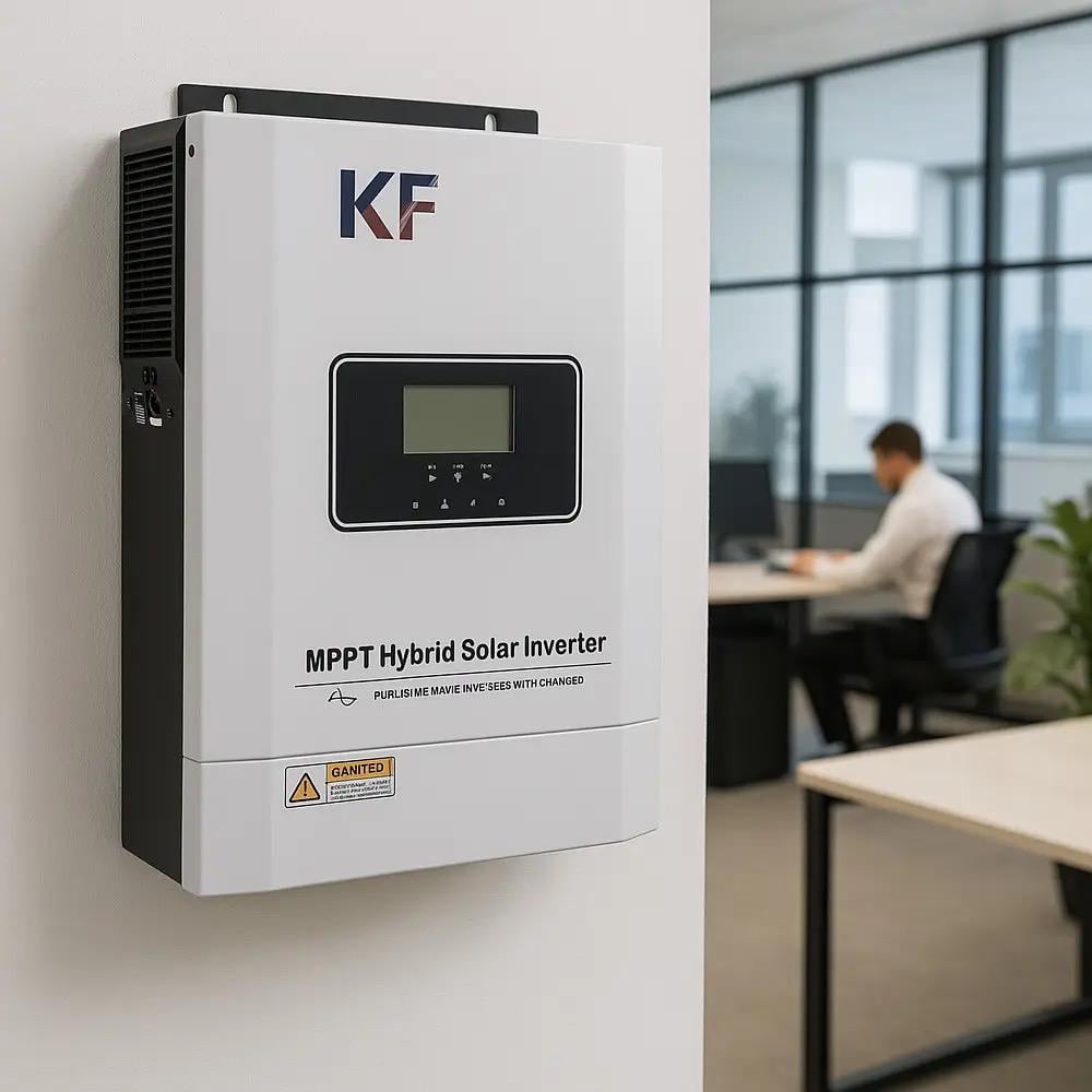 Инвертор гибридный автономный Victor 48VNM-ECO-5KW PLUS MPPT для солнечных панелей и резервного дома/котла 5000 Вт (30839187)