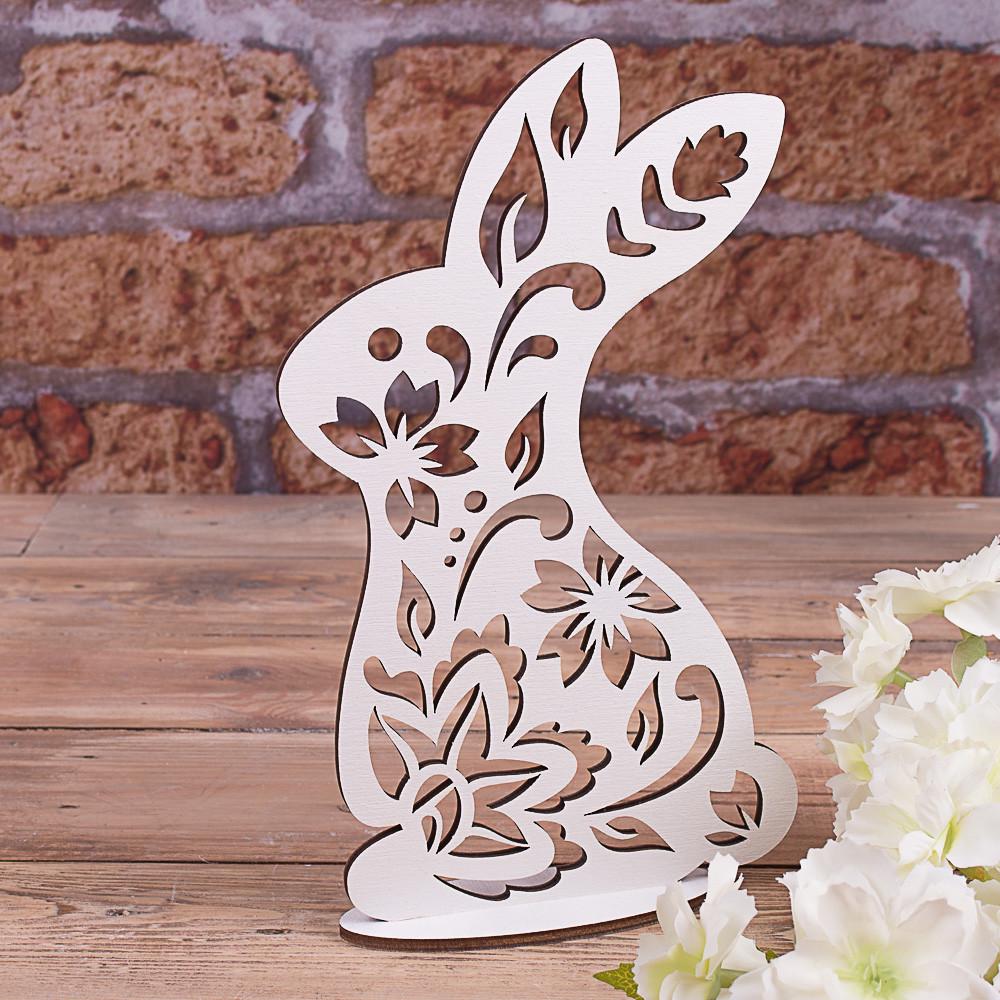 Фигурка деревянный Зайчик большой 22 см (3313)