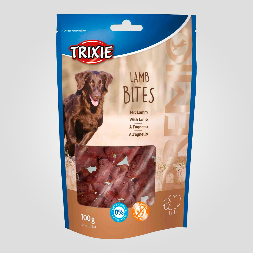 Ласощі для собак Trixie Premio Lamb Bites снеки з ягням 100 г (20505385)