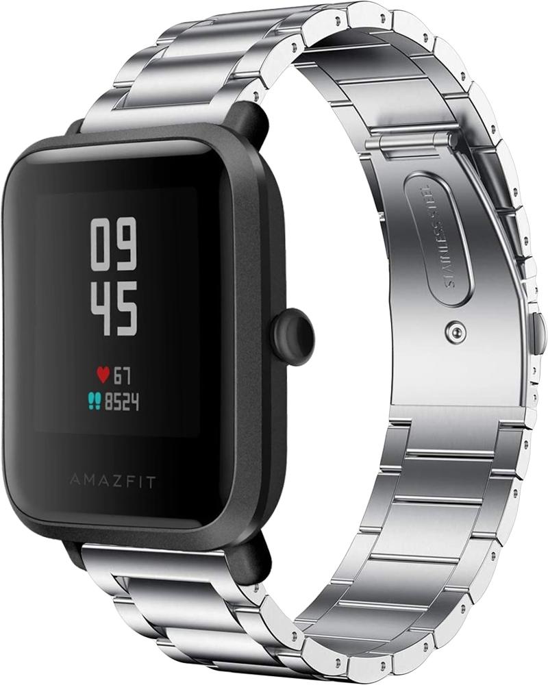 Браслет металлический Shape для Amazfit Bip Silver (25302-59)