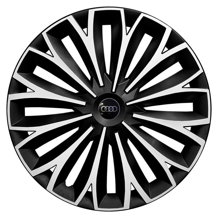 Комплект колпаков JAWOPLAST Sigma Duo R15 для Audi 4 шт. Silver/Black (28434582)