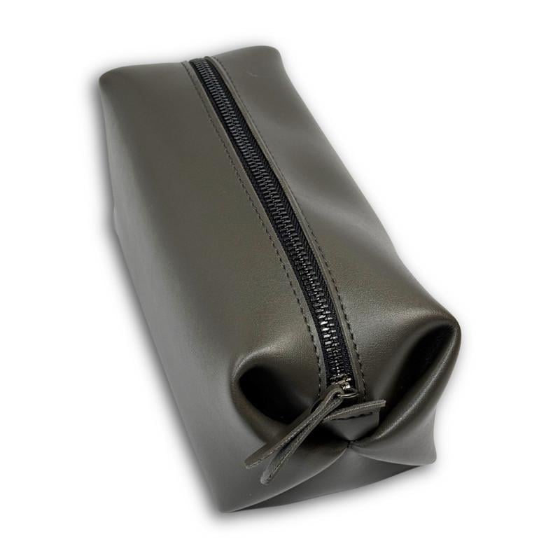 Косметичка из экокожи Gorillas Accessories FR34 Лаура гладкая Серый