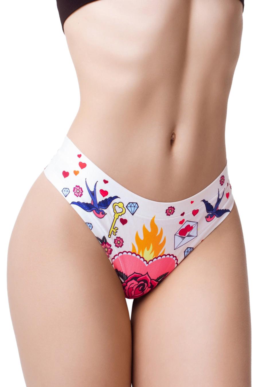 Трусики женские Mememe стринг M Разноцветный (85354-59787-81)