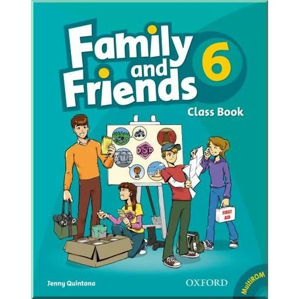 Учебник Family and Friends 6 Class Book with MultiROM