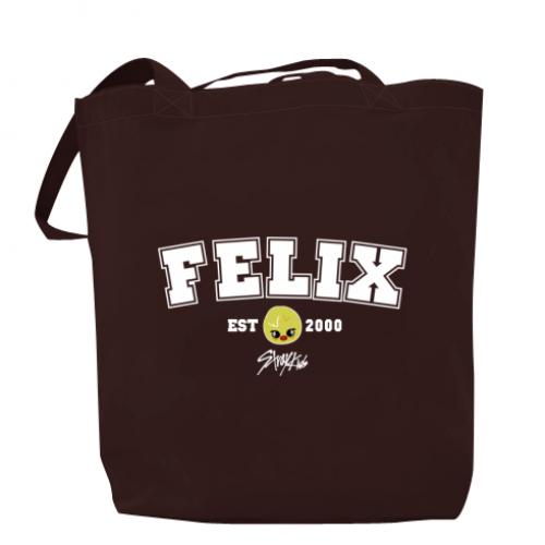 Шоппер Felix Stray Kids 37x41 см Шоколадный (12855210-12-182270)