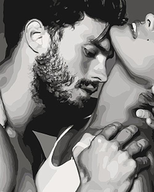 Картина за номерами Ідейка "Ніжність любові" 40х50 см (KH4554)