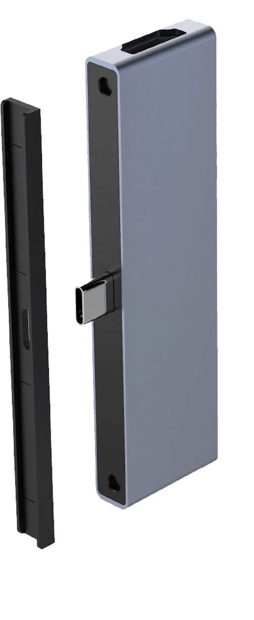 Концентратор USB-C 6в1 для iPad Pro та iPad Air HDMI-зчитувач SD-карт/USB 3/Aux (1842889864)