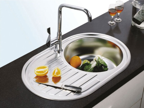 Мойка кухонная Aqua-World GENOVA 770х500 мм нержавейка декор 0,8 мм врезная без отверстия - фото 1 Мойка кухонная Aqua-World GENOVA 770х500 мм нержавейка декор 0,8 мм врезная без отверстия - фото 1