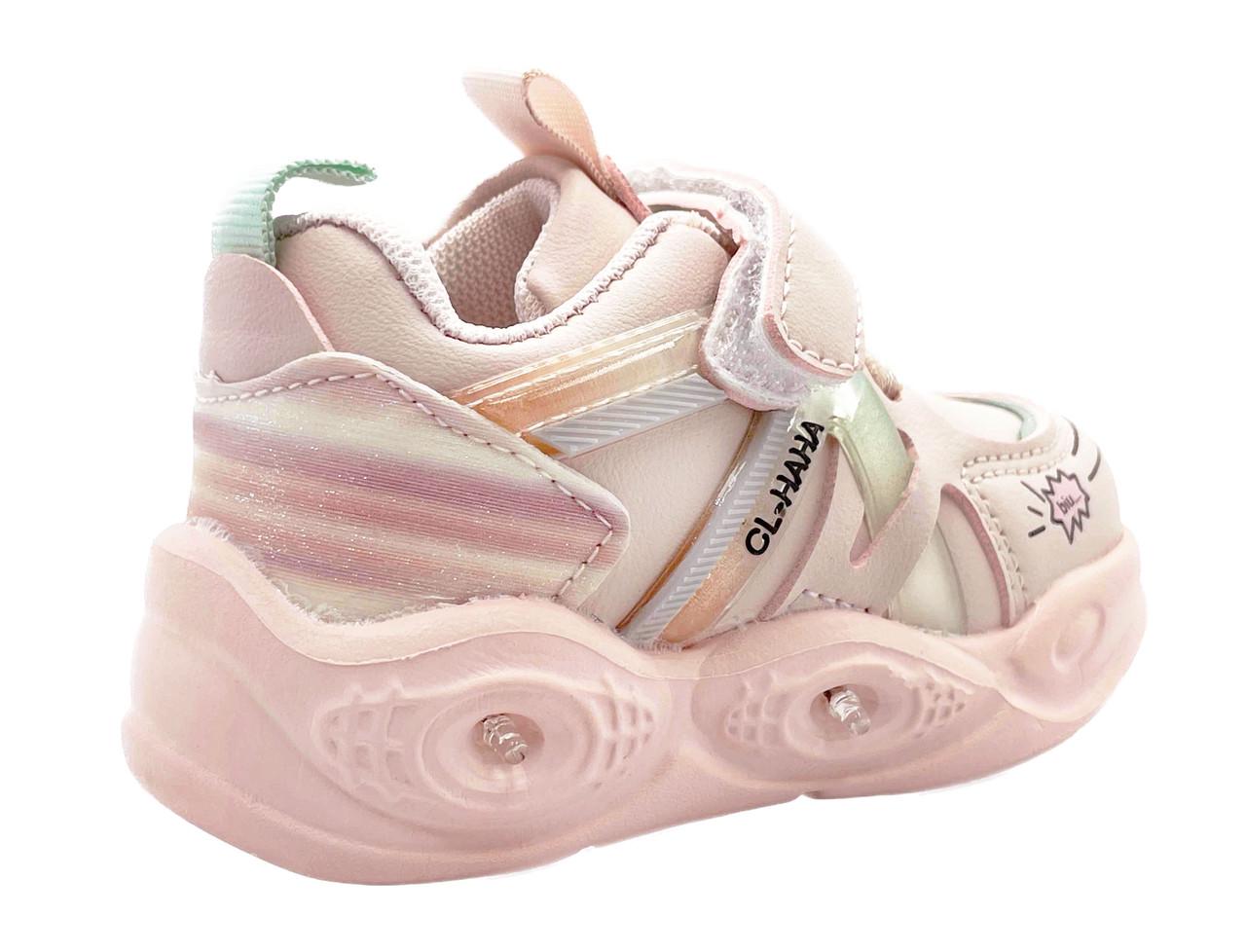 Кросівки для дівчаток W.niko C1084/19 р. 19 Рожевий - фото 6 Кросівки для дівчаток W.niko C1084/19 р. 19 Рожевий - фото 6