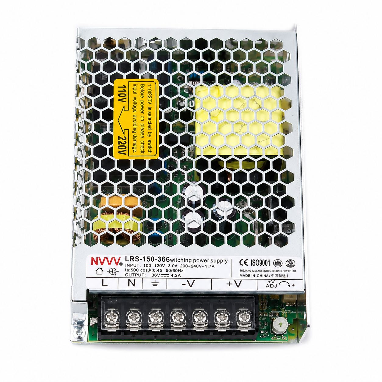 Блок питания встраиваемый NVVV LRS-150-36 150W 36V (3714)