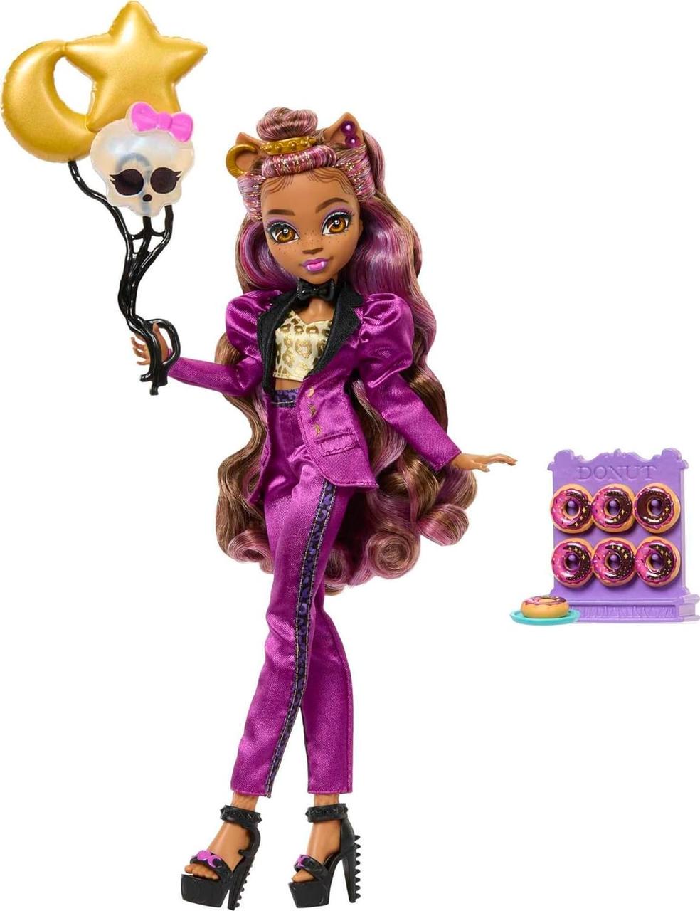 Кукла High Clawdeen Wolf Monster Ball Party HNF69 - фото 4