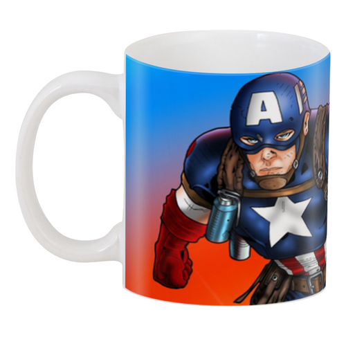 Чашка GeekLand Captain America 330 мл (CA.02.031)