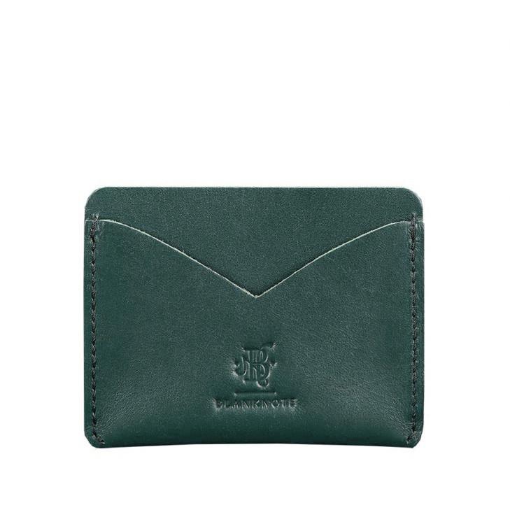 Кейс-слим женский кожаный 5.0 Зеленый (A-026627)