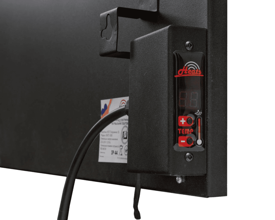 Обігрівач керамічний панельний електричний Heats 500 Loft з терморегулятором (2656552754) - фото 4