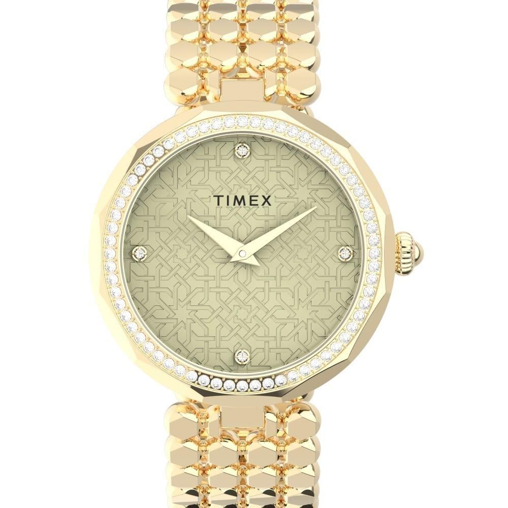 Наручные часы женские Timex Asheville кварцевые Yellow (Tx2v02500)