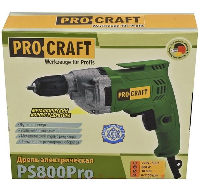 Безударна Дрель Procraft PS-800Pro (1130235760) - фото 4