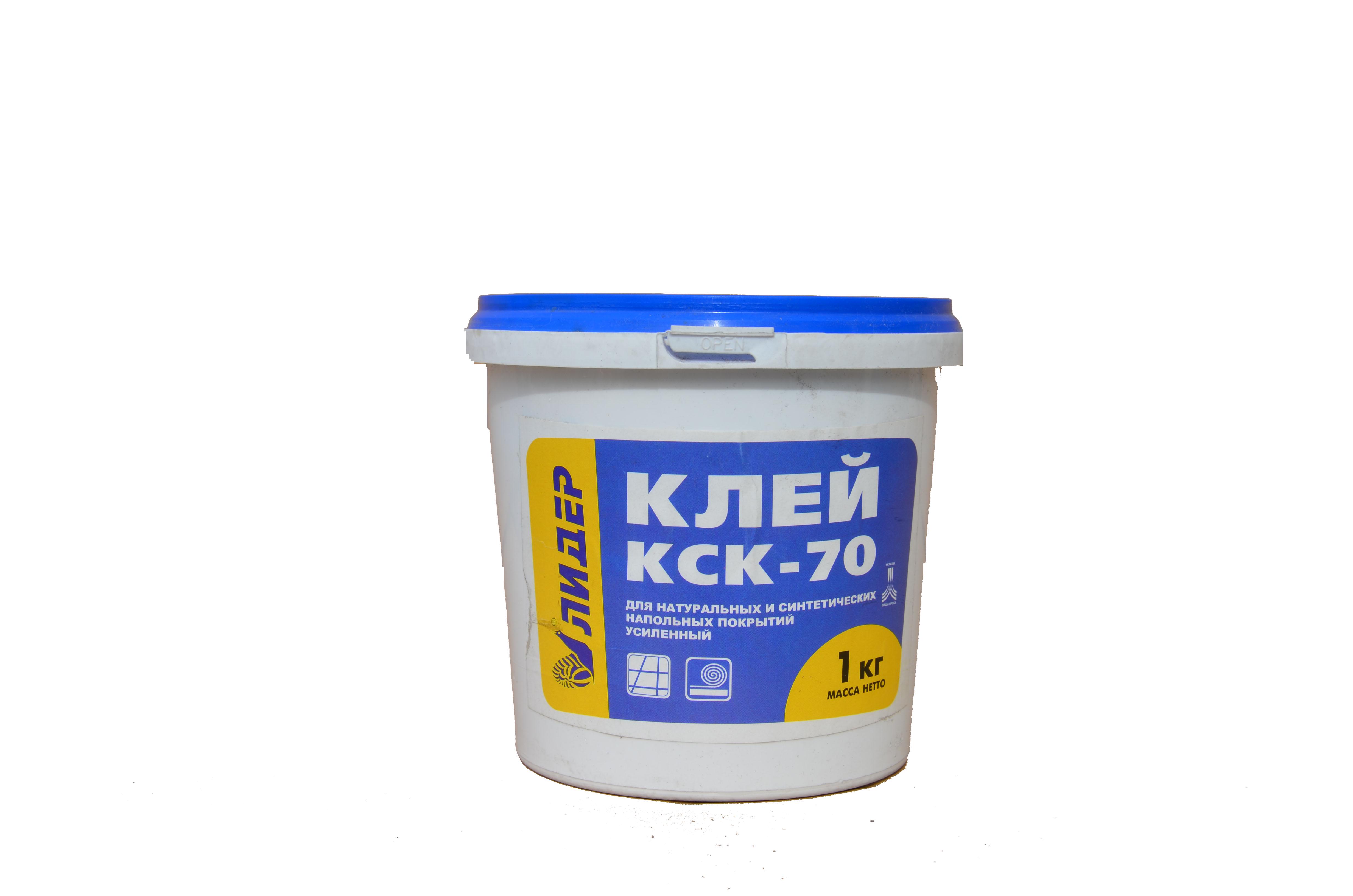 Клей для лінолеуму посилений Лидер КСК-70 1 кг