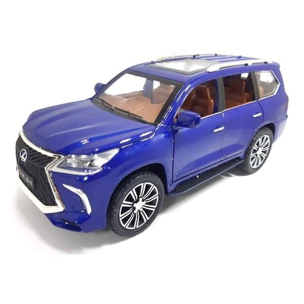 Коллекционная машинка-моделька Lexus LX570 1:24 Синий (59250)