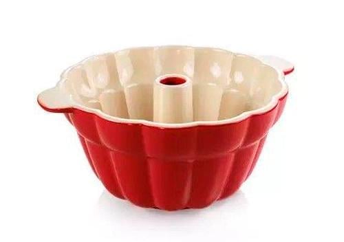 Керамічна форма для кексу Tescoma Delicia 28,5 см Red (622204)