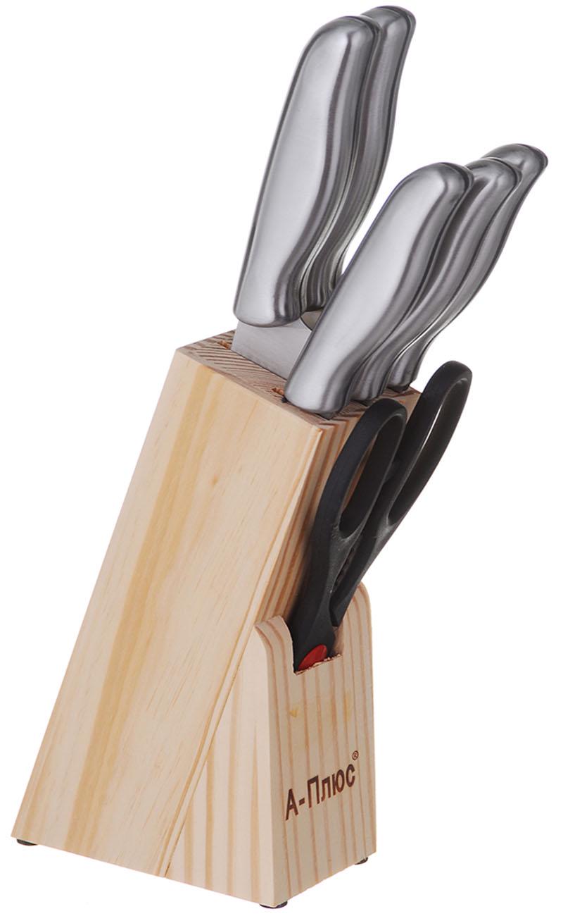 Набір ножів A-Plus метал 7 пр. (1006)