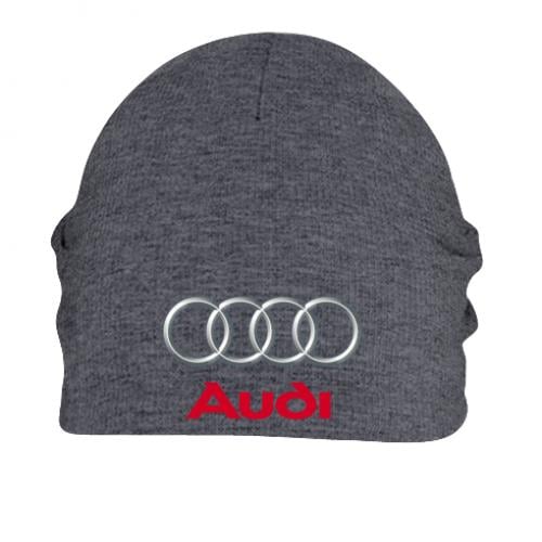 Шапка на флисе Audi 3D Logo (555359-4-37446)