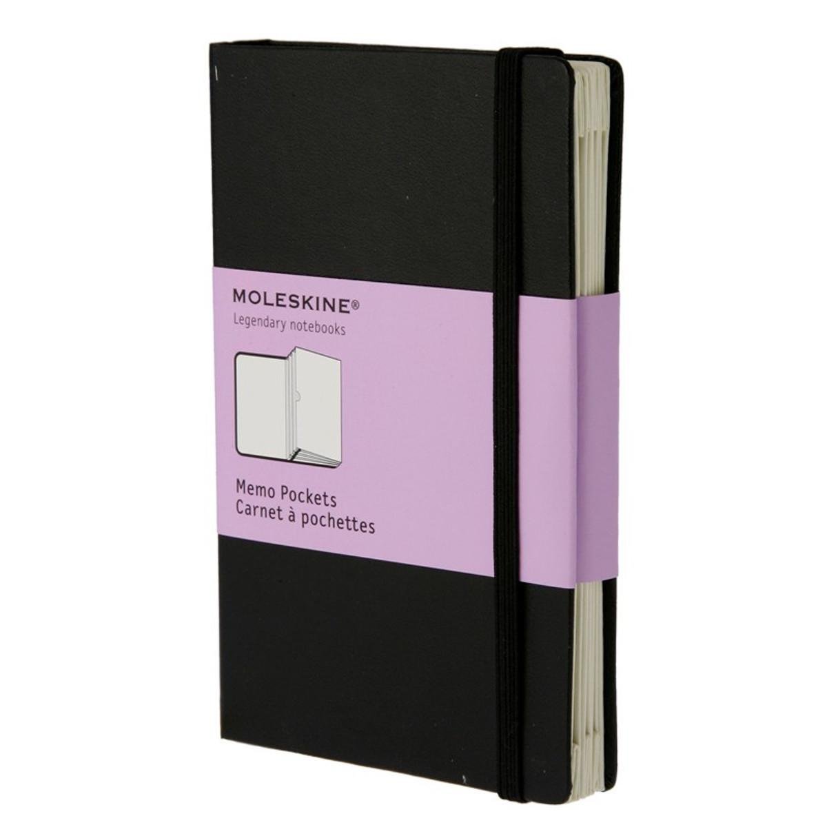 Блокнот Moleskine Portfolio карманный 9х14 см черный (9788883701061)