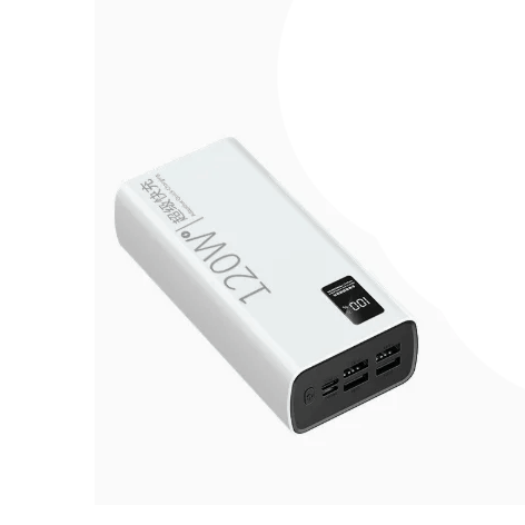 Повербанк 120w 60000 mAh с функцией скоростной зарядки для ноутбука на телефон Белый (38377523)