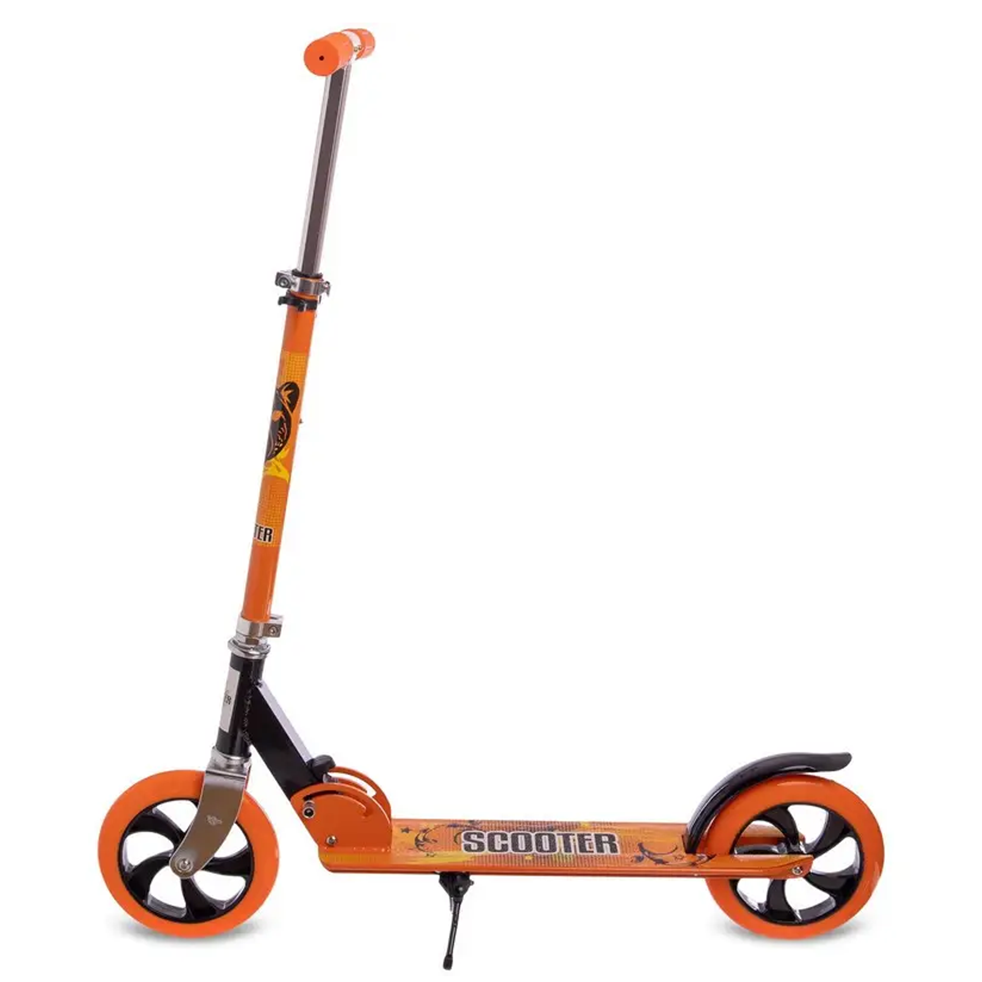 Детский двухколесный самокат Scooter Sport 109-О Orange - фото 2