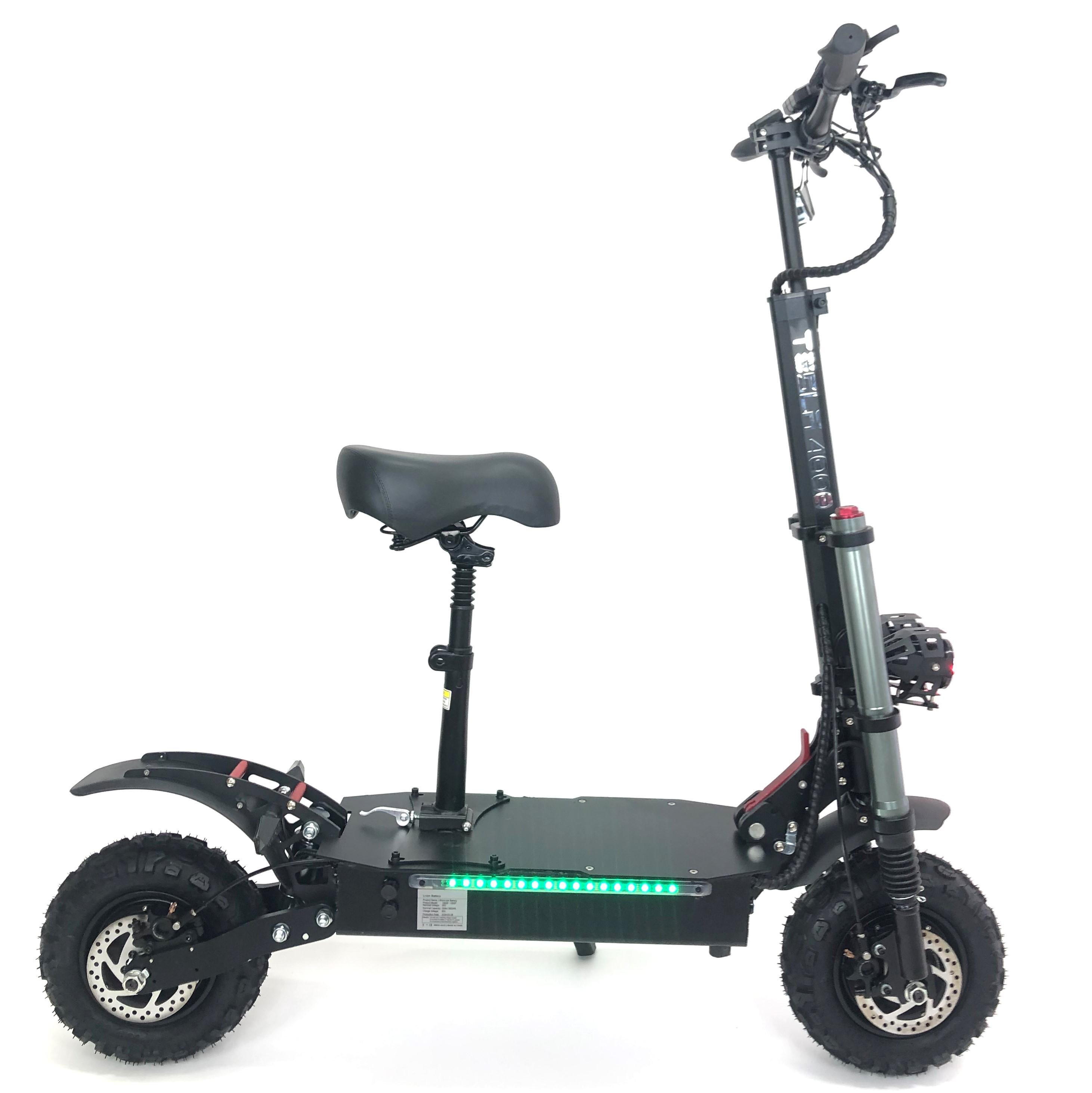 Електросамокат TESLA 4000 3000W х2 60V 30Ah NFC ключ - фото 3