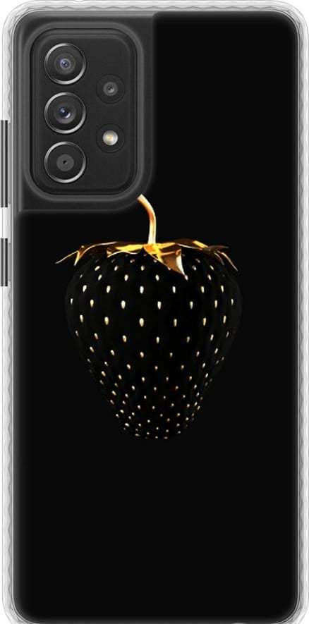 Чехол на Samsung Galaxy A52s 5G A528B Черная клубника (3585pc-2583-42517)