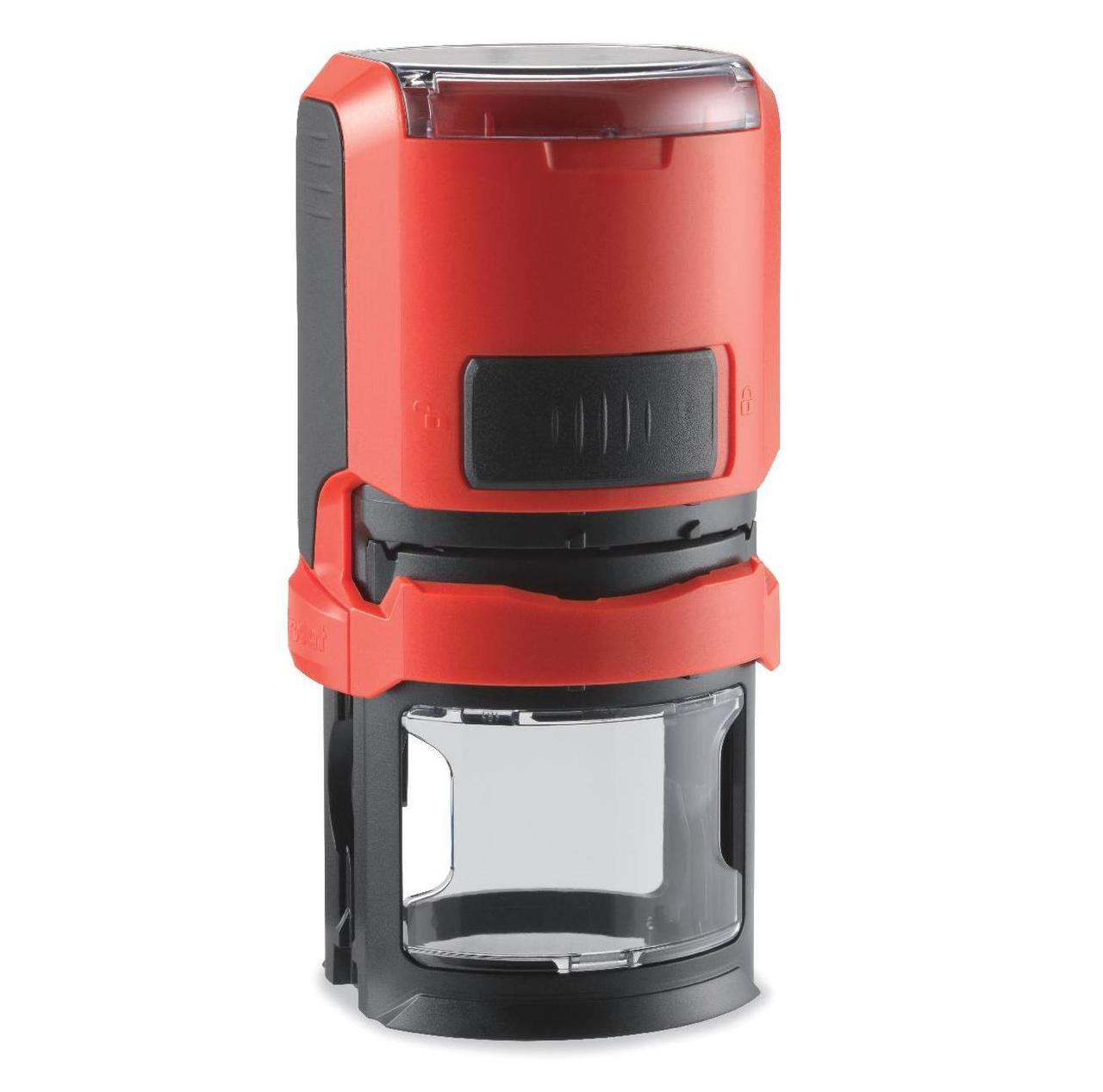 Оснащение для круглой печати Trodat Printy 4642 d 42 мм с колпачком Красный (4642 Красный) - фото 4