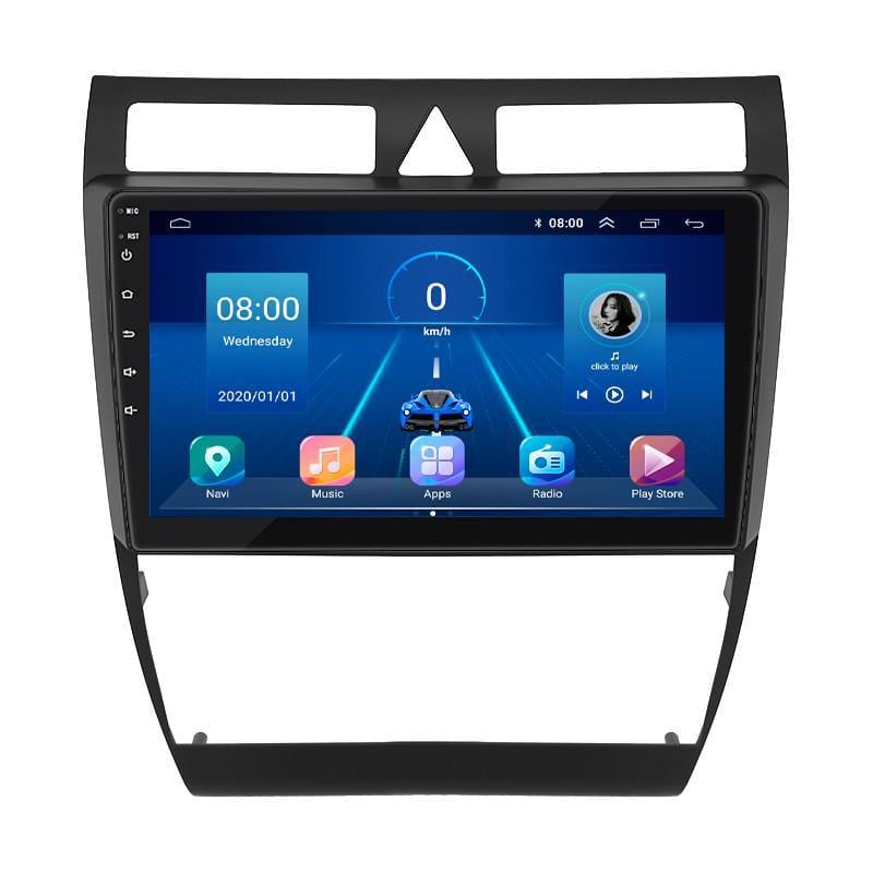 Автомагнитола штатная Lesko для Audi RS 6 I C5 2002-2006 9" 2/32Gb Wi-Fi GPS Base MOB