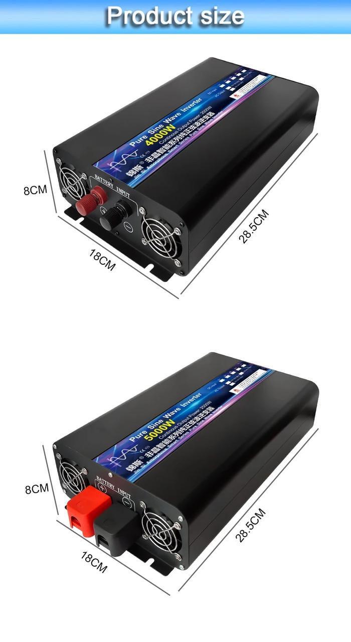 Перетворювач із чистою синусоїдою та екараном 12 в 220В 4000 Вт - фото 9 Перетворювач із чистою синусоїдою та екараном 12 в 220В 4000 Вт - фото 9