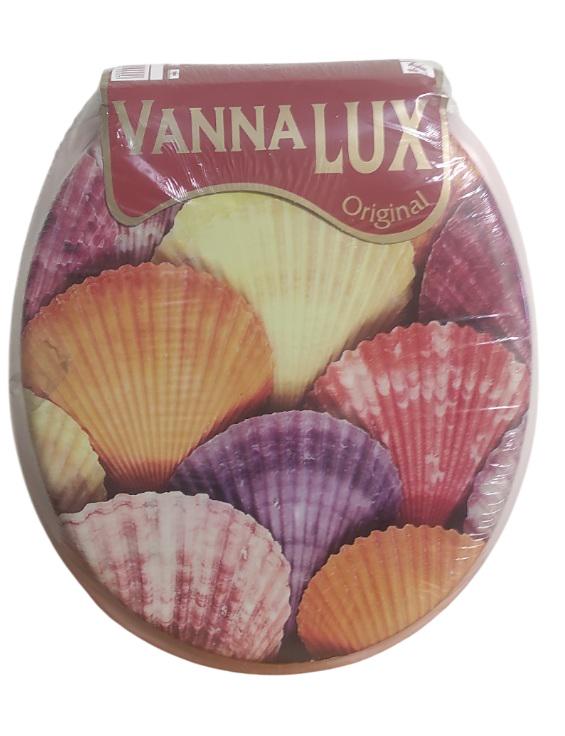 Сиденье для унитаза мягкое Vanna Lux с рисунком (000031189-2)