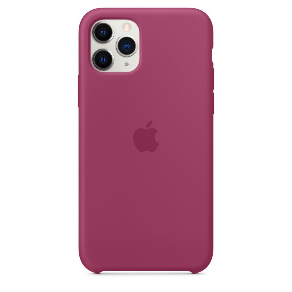 Силіконовий чохол-накладка Apple Silicone Case for iPhone 11 Pro, Pomegranate (HC) - фото 2