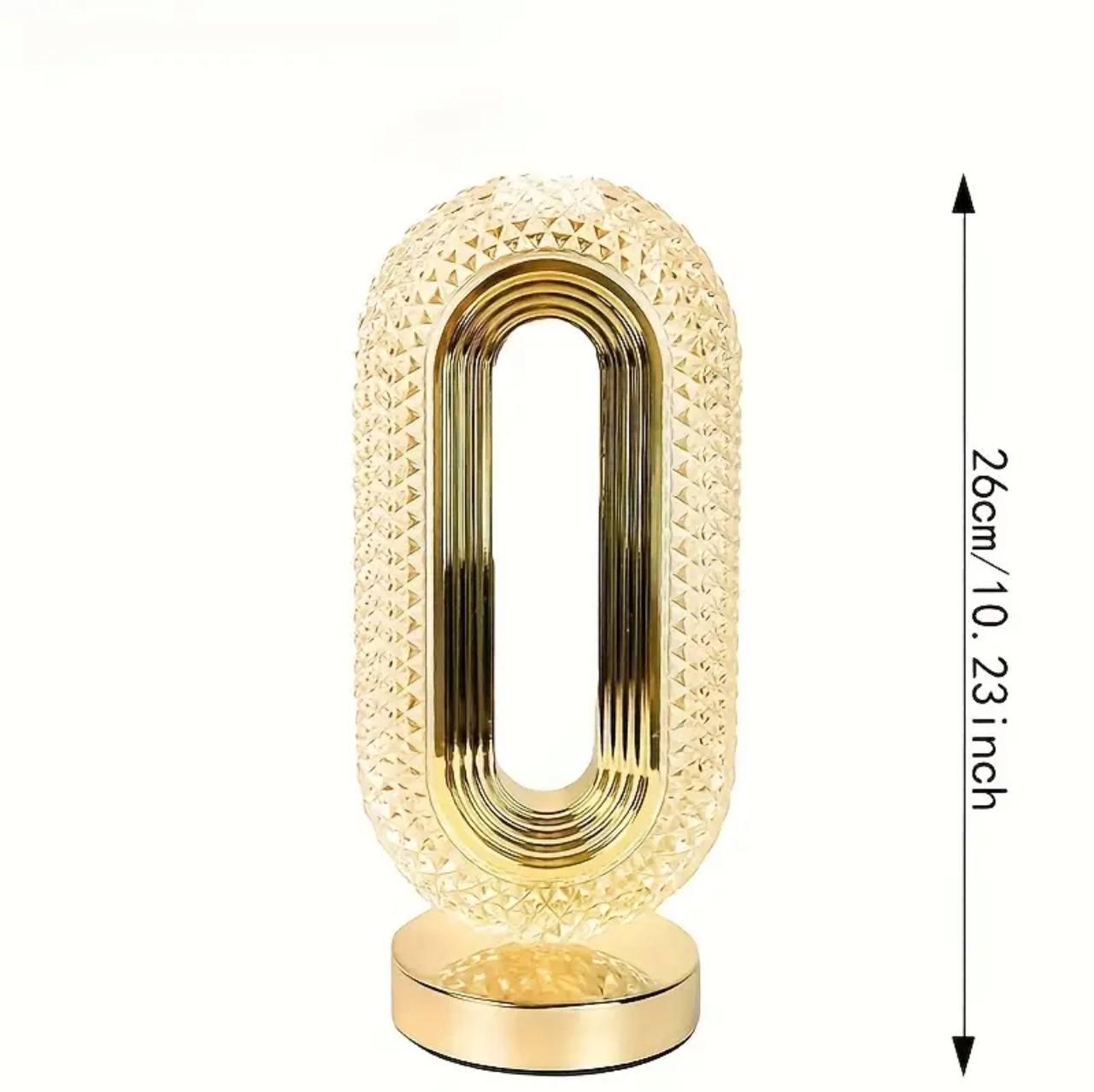 Настольная лампа аккумуляторная Zilini 07 Золотой (23885328) - фото 2 Настольная лампа аккумуляторная Zilini 07 Золотой (23885328) - фото 2