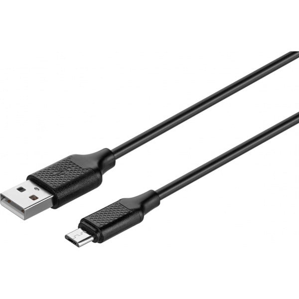 Кабель KIT USB 2.0 to Micro USB 1 м Black (KITS-W-002)