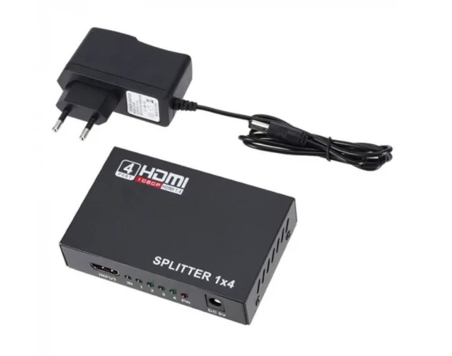 Розгалужувач HDMI Splitter 1080P 2 порти (15174065) - фото 4