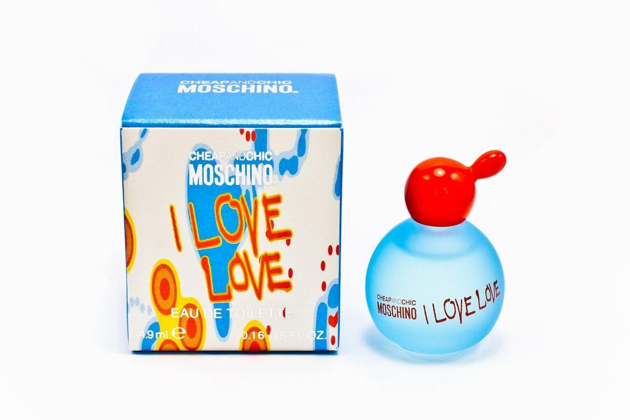 Туалетная вода для женщин Moschino Cheap & Chic I Love Love 4,9 мл миниатюра (381793) Туалетная вода для женщин Moschino Cheap & Chic I Love Love 4,9 мл миниатюра (381793)