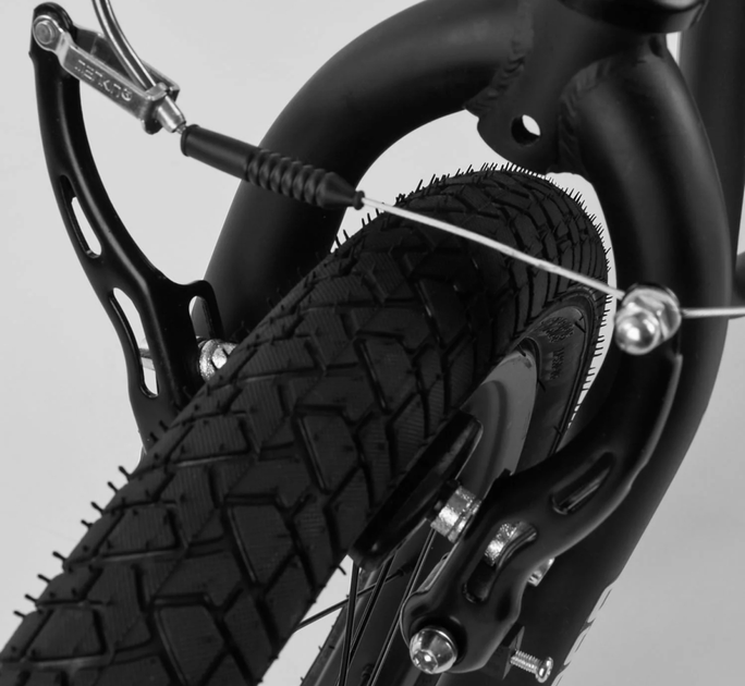 Самокат Corso CR-T 0070/1 ручне переднє гальмо/колеса надувні 12" (25155989) - фото 5 Самокат Corso CR-T 0070/1 ручне переднє гальмо/колеса надувні 12" (25155989) - фото 5